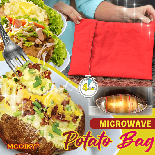 MCOIKY® 4-Minutes Microwave Potato Bag