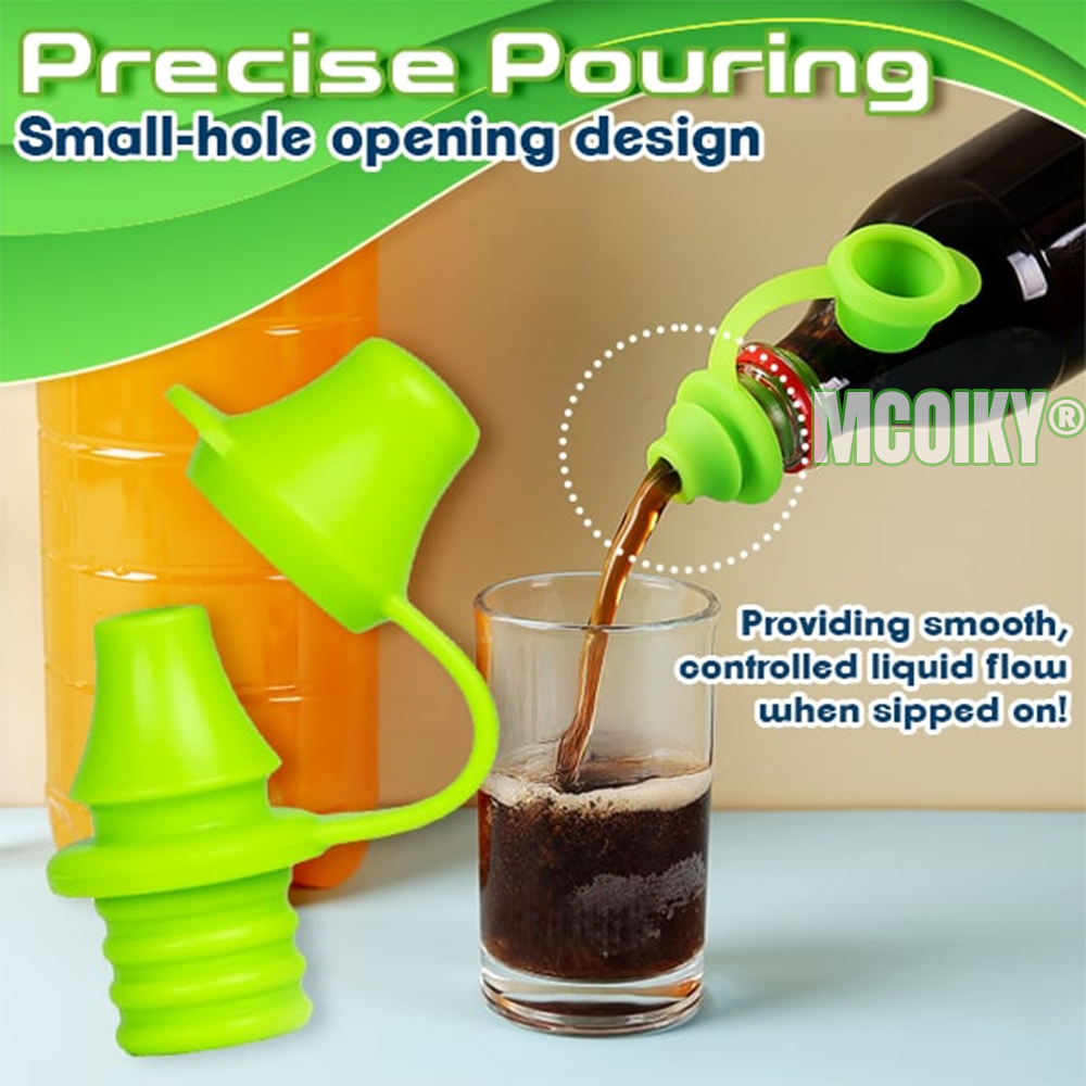 MCOIKY® Sip-Well Baby Silicone Bottle Top Spout (3PCS)